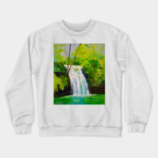 Mystical waterfall Crewneck Sweatshirt